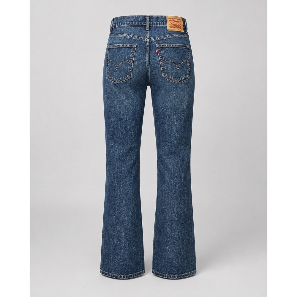 Levis 515 Bootcut Jeans Womens 14L Blue Relaxed Stretch Denim Y2K Western